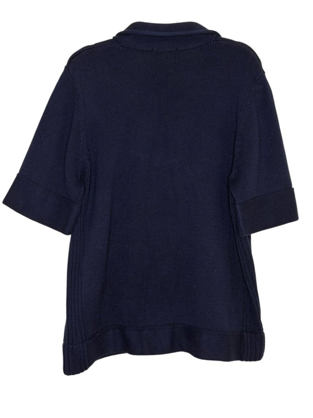Coldwater Creek Cardigan Sweater Button Front Navy Blue 1X 16W 18W - Picture 4 of 7